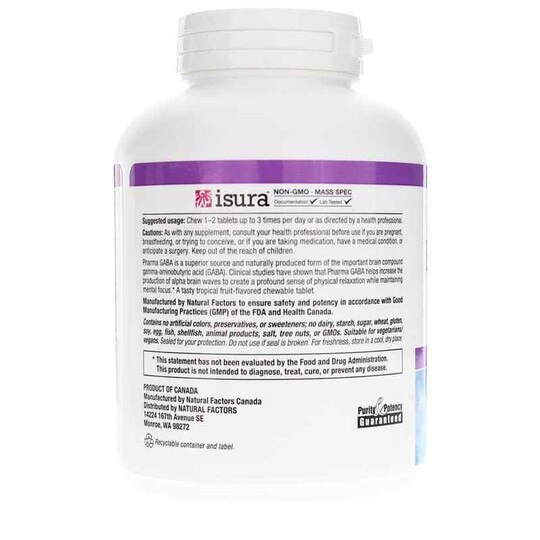 Stress-Relax Pharma GABA Chewable, NF